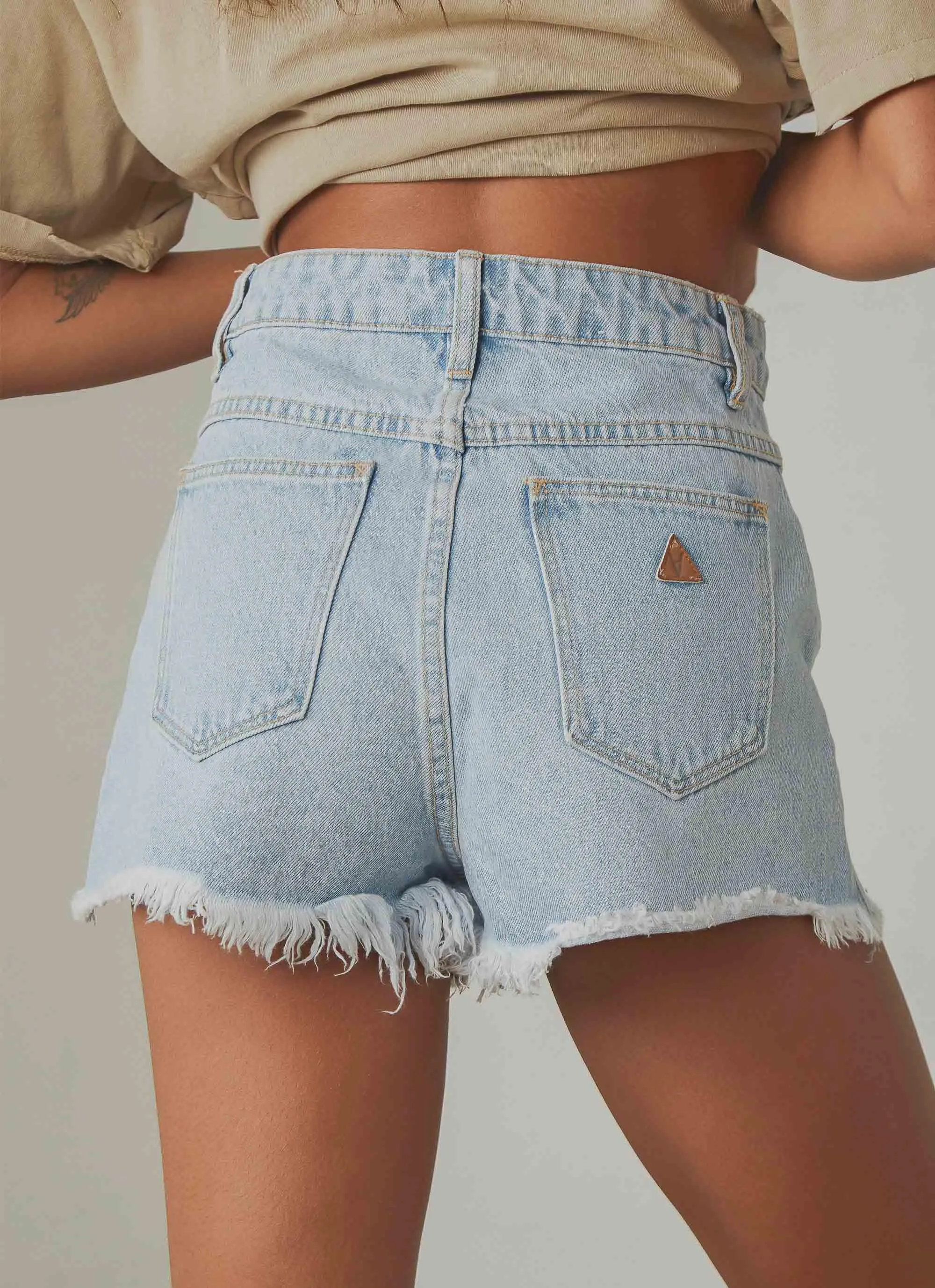 A High Relaxed Shorts - Esmeralda