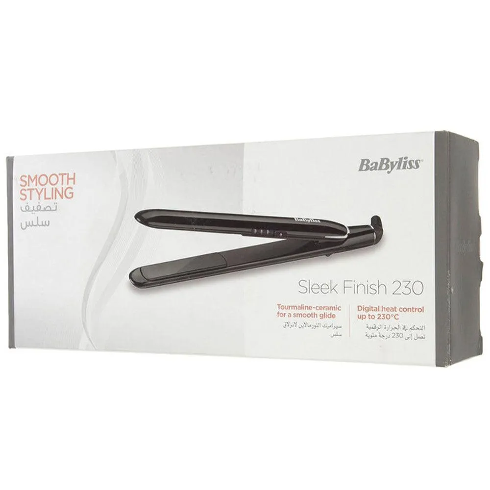 Babyliss Hair Straightener Sleek Finish 230 ST255SDE 41W