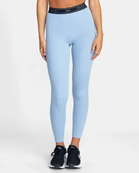 High-Performance Base Workout Leggings in Muted Blue