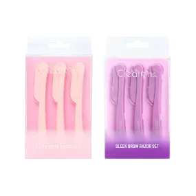 BEAUTYCREATIONS Sleek Brow Razor Set 3 pc