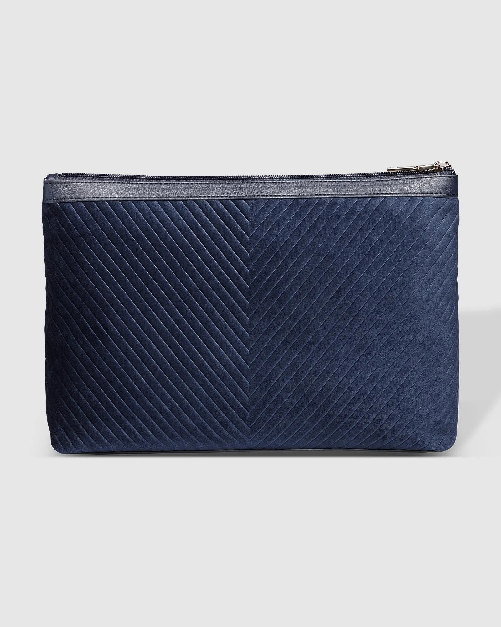 Bessie Pouch Velvet Navy