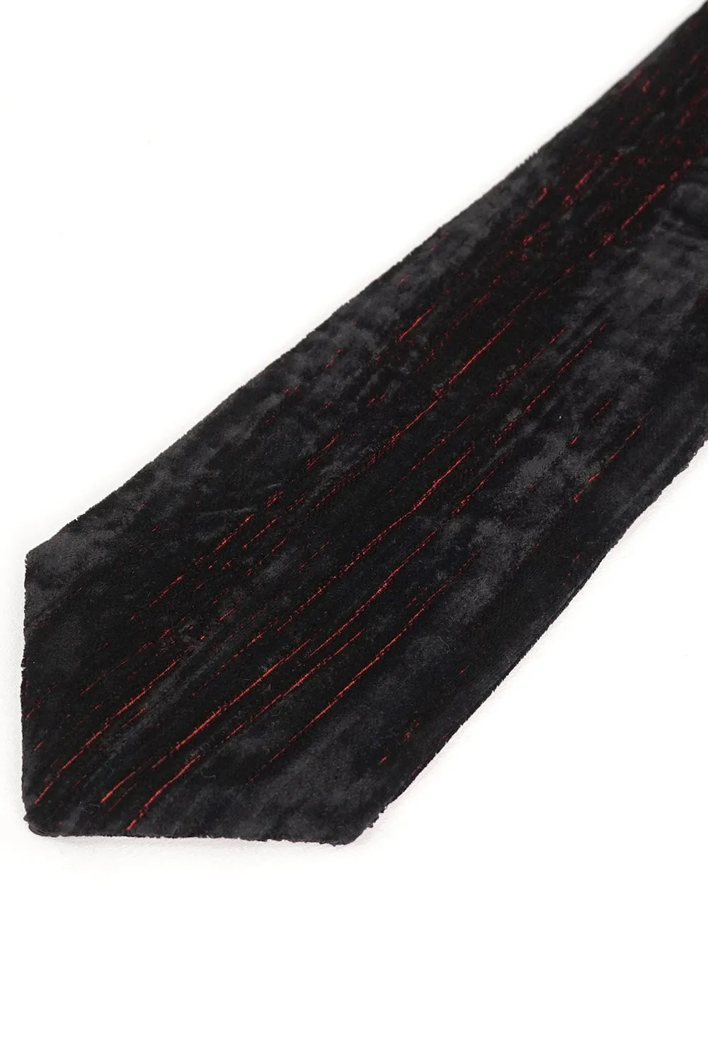 Blood Sacrifice Velvet Necktie