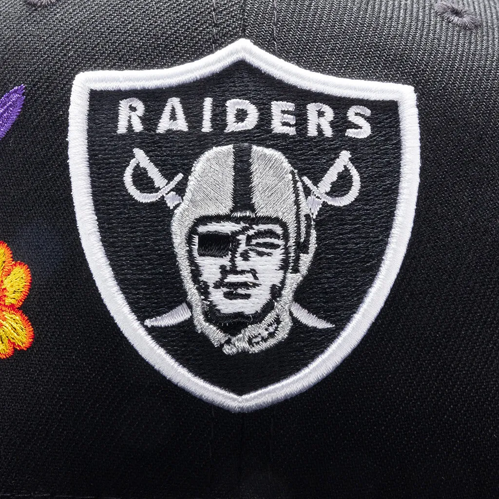 Blooming 59FIFTY Fitted - Las Vegas Raiders