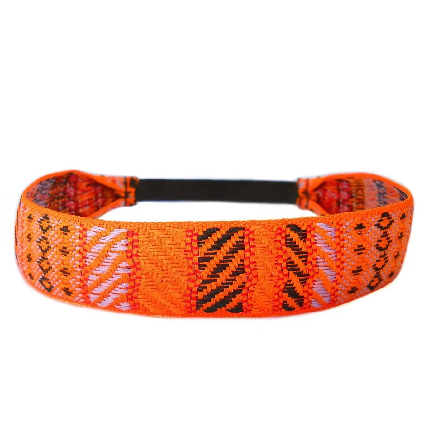 Boho Chic Ethnic Orange Headband