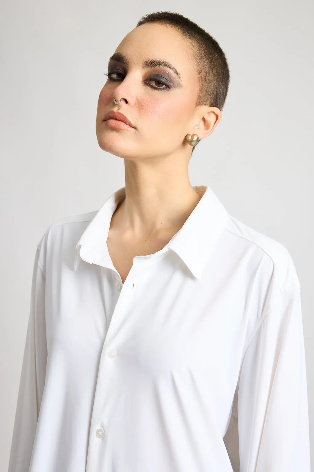 Breezy Relaxed Classic White Shirt