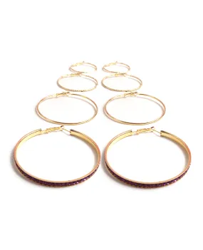 Bright Colors Hoop Set