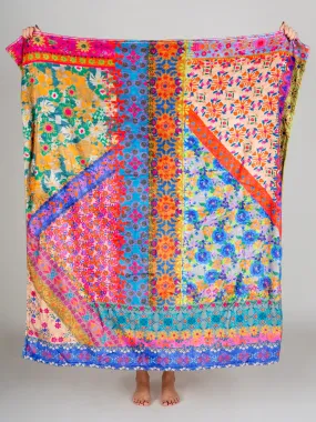 BRIGHT PATCHWORK BLANKET