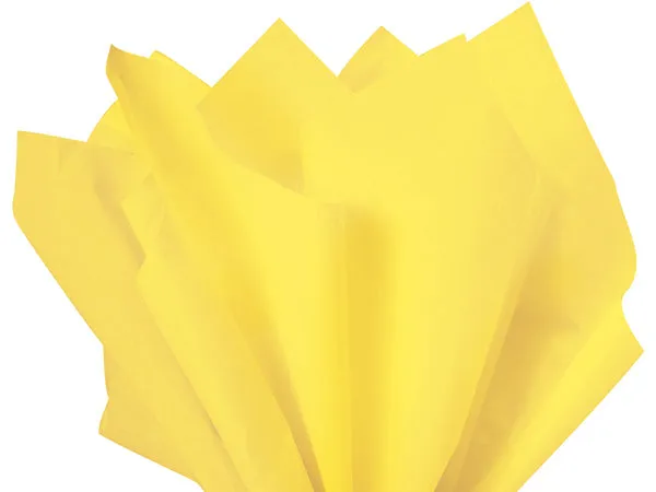 Bright Yellow Tissue Paper