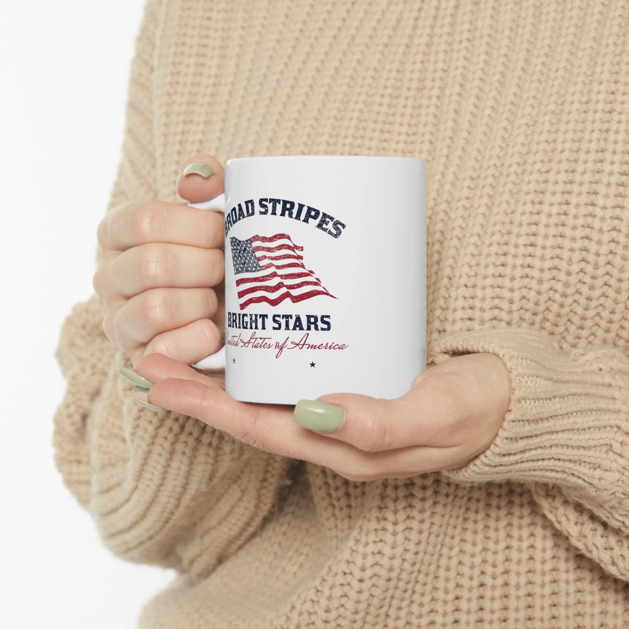 Broad Stripes Bright Stars 11oz Mug