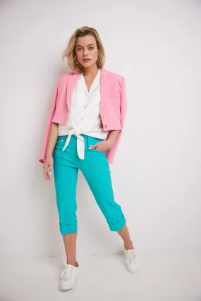 Chic Capri with Classic Cuffed Hem