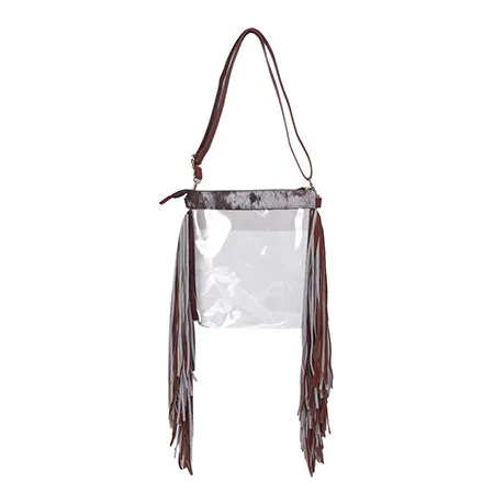 Chic Cow NGIL Clear Fringe Bag