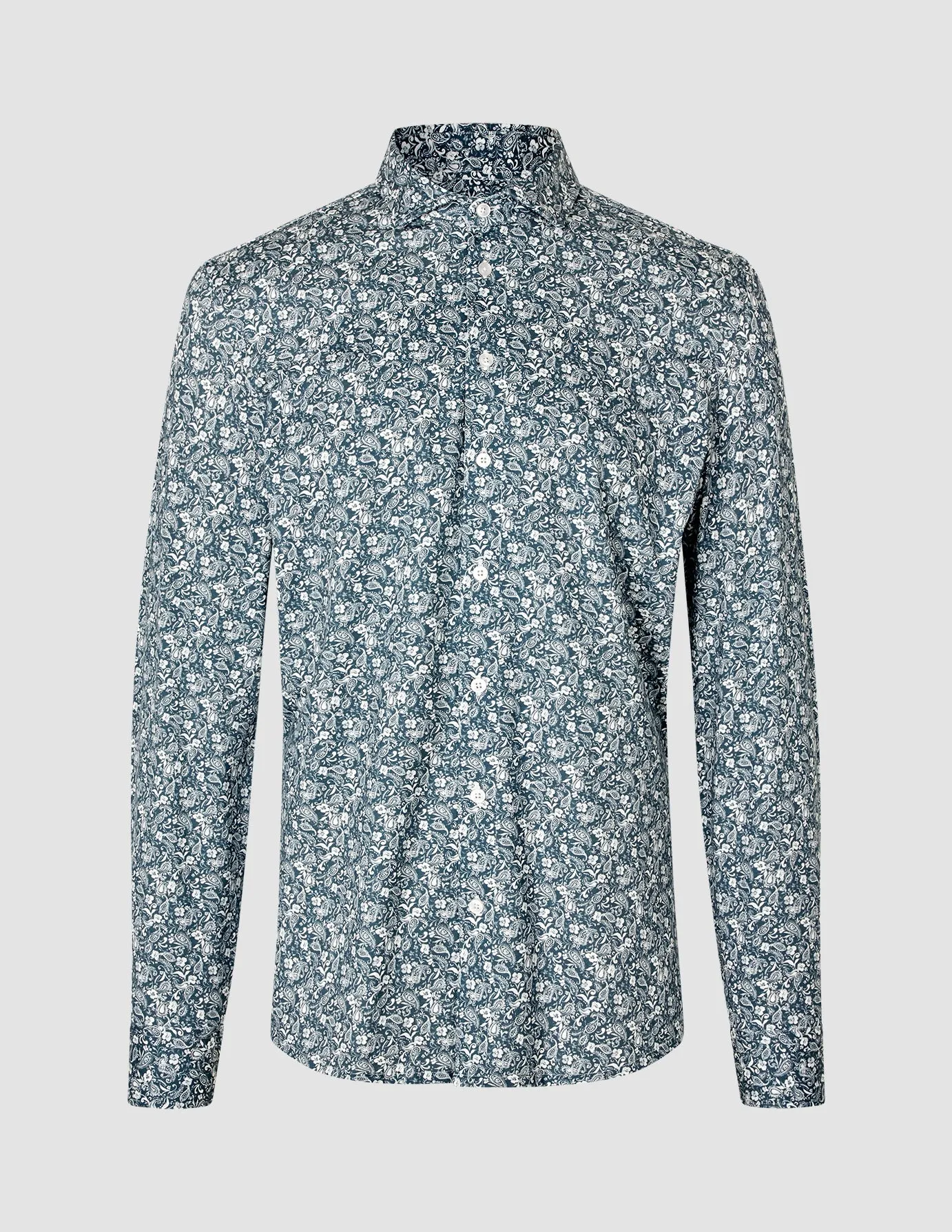 Classic Shirt Slim Midnight Bloom