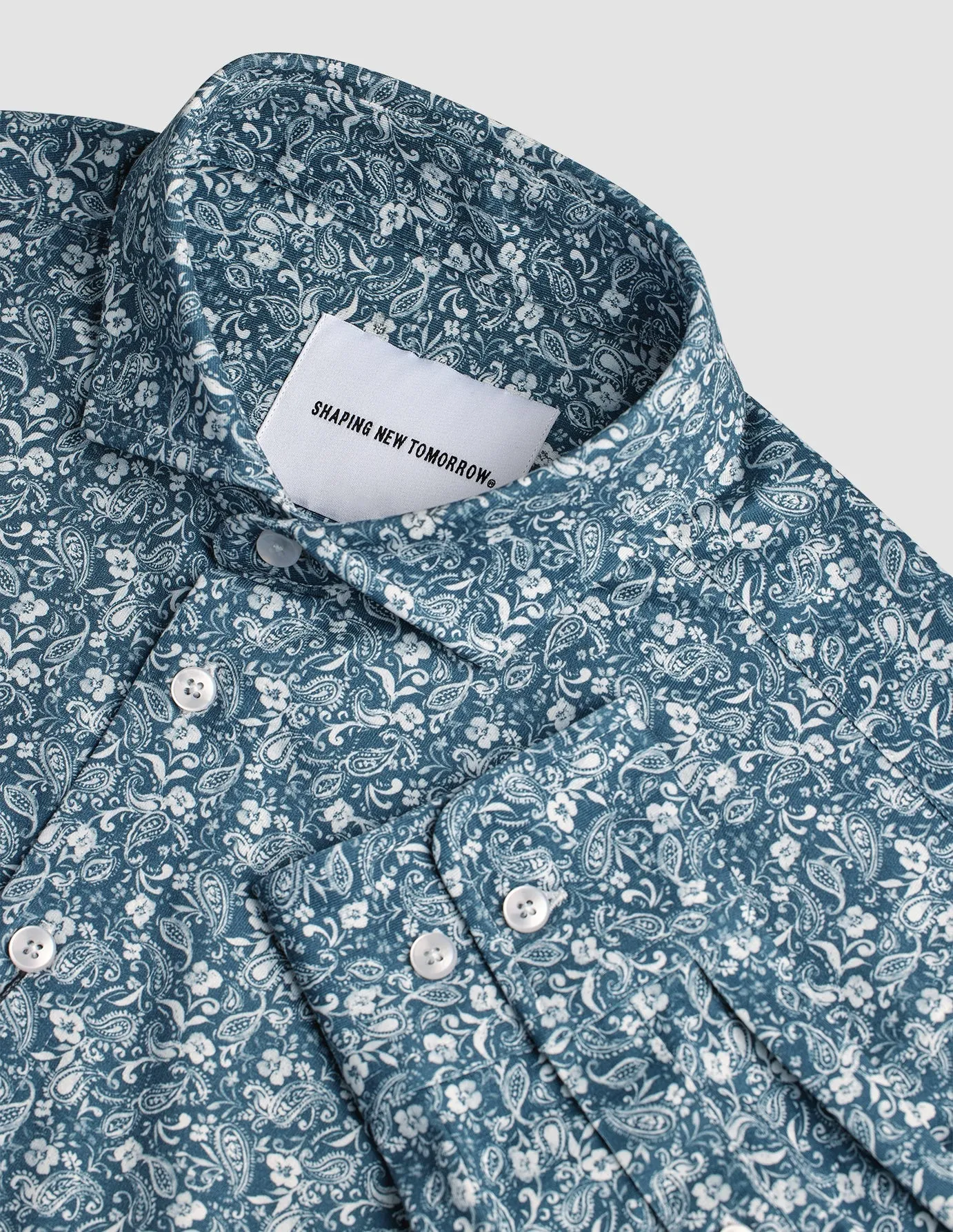 Classic Shirt Slim Midnight Bloom