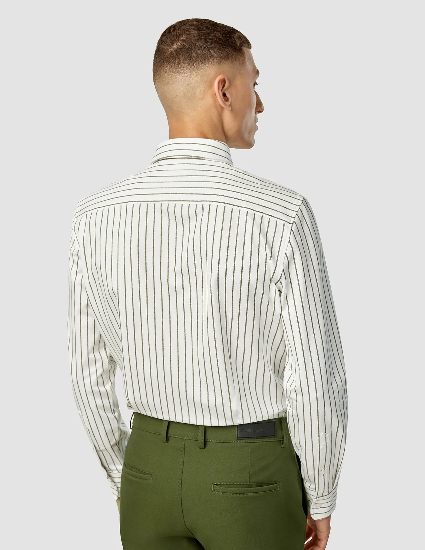 Classic Shirt Slim Rainforest Stripes