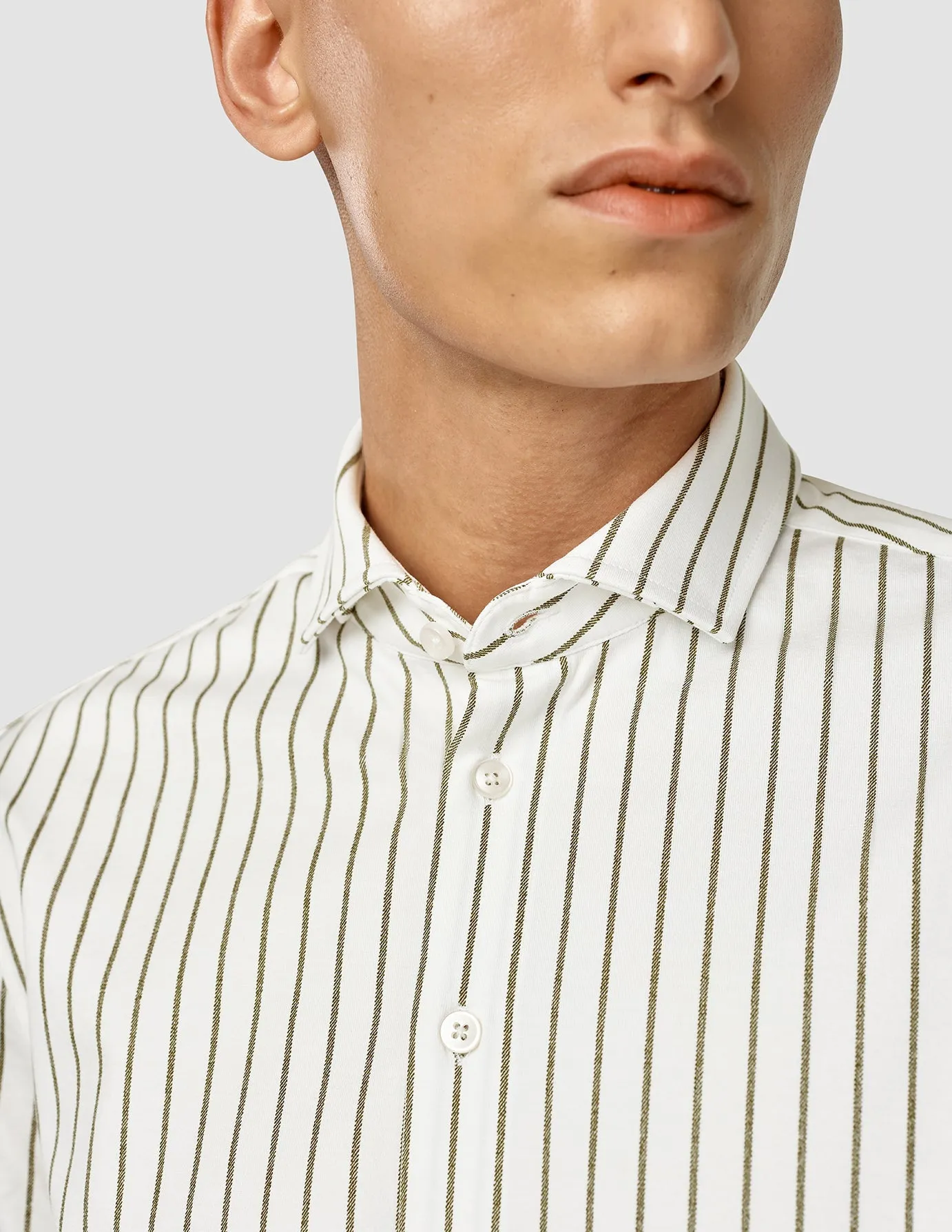 Classic Shirt Slim Rainforest Stripes