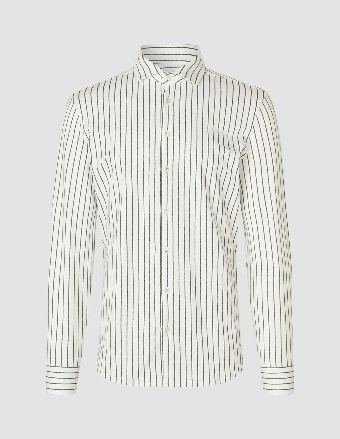 Classic Shirt Slim Rainforest Stripes