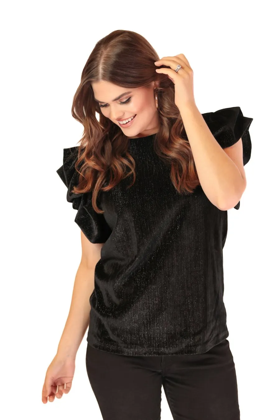 Classically Chic Velvet Top