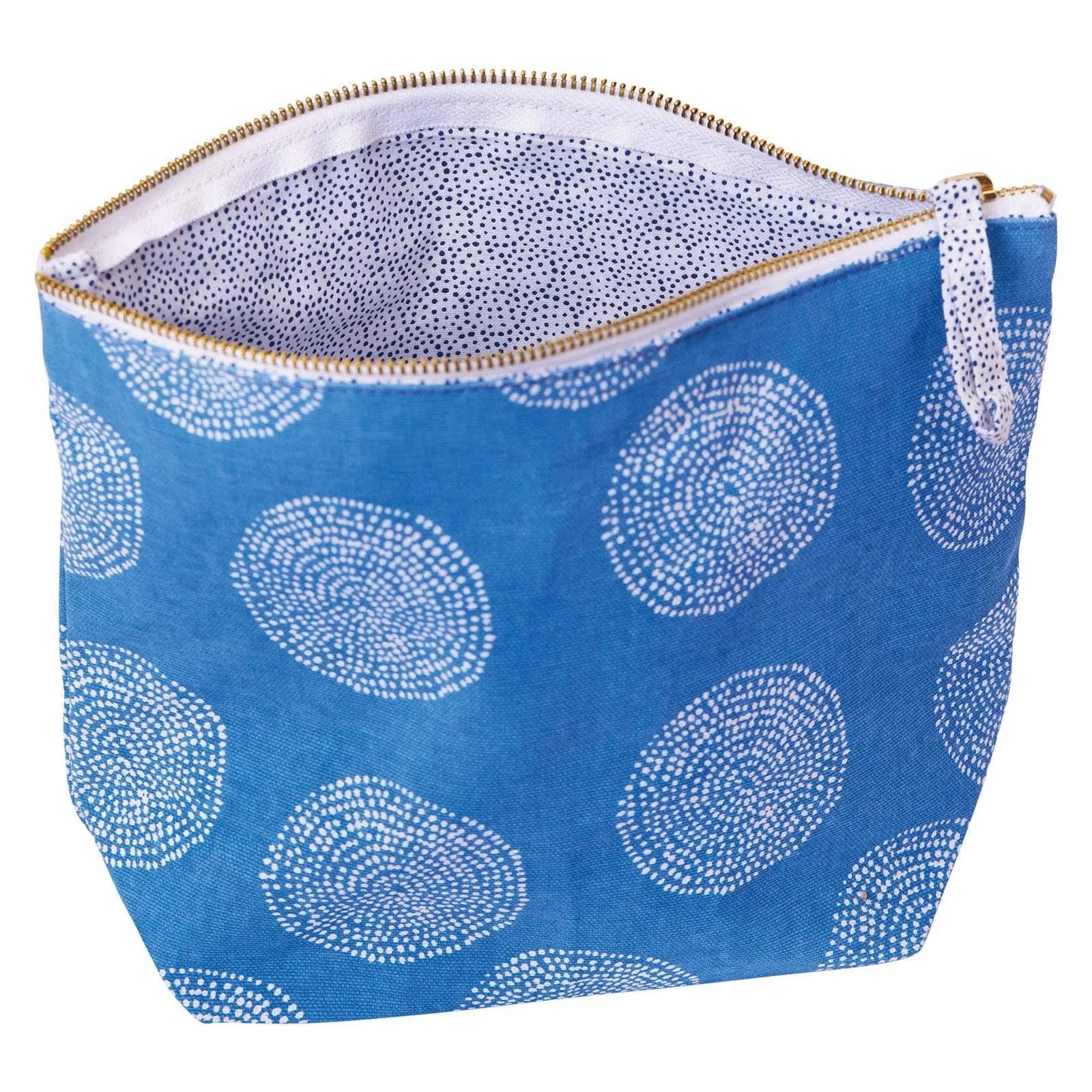 Cove Blue Large Relaxed Pouch