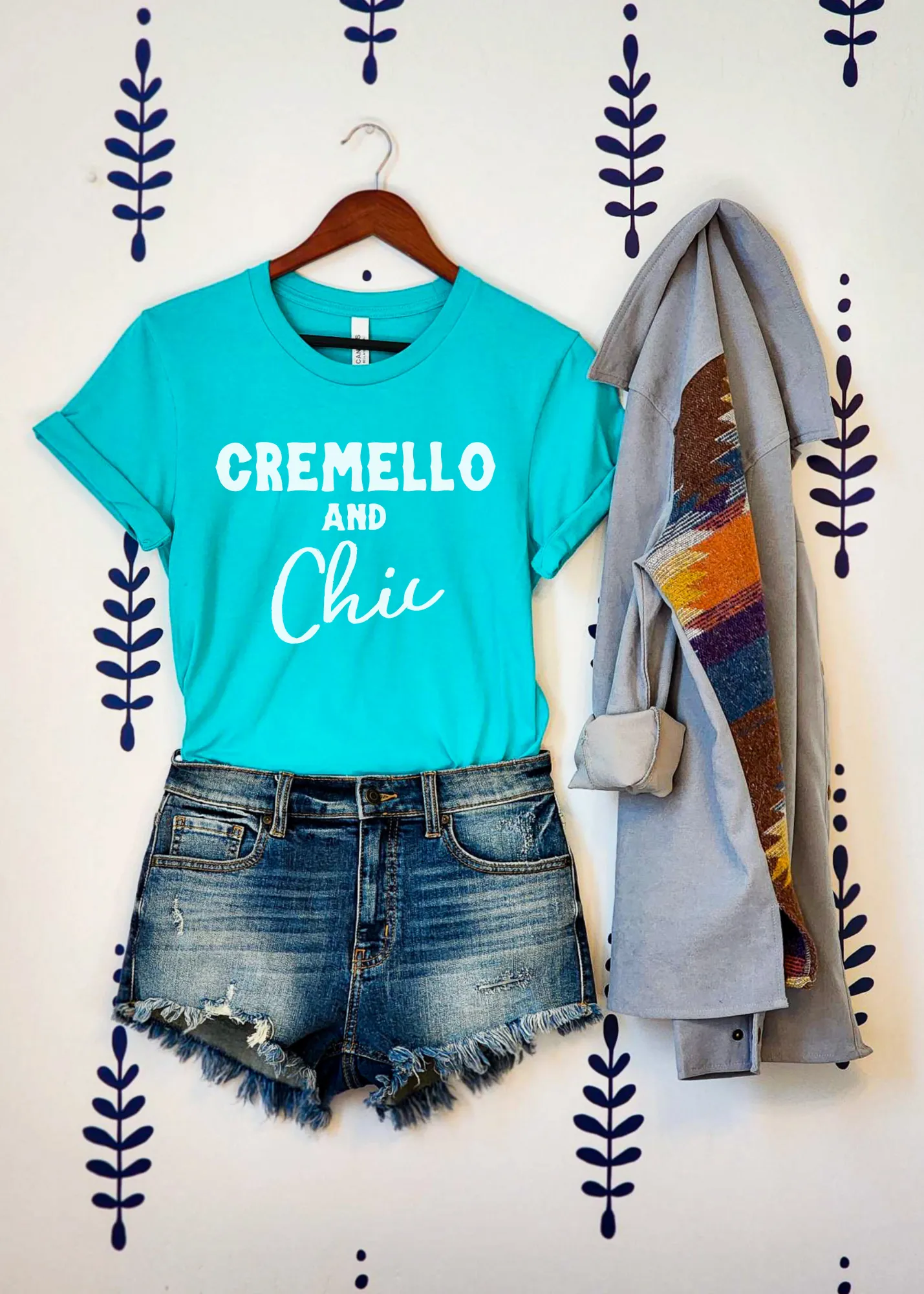 Cremello & Chic Short Sleeve Tee