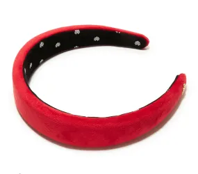 Crimson Velvet Alice Headband