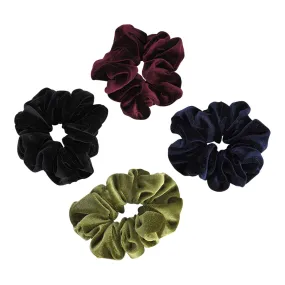 DARK VELVET SCRUNCHIES