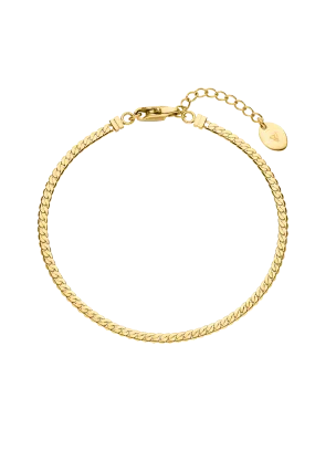 Delicate Sleek Bracelet 14K Gold Plated