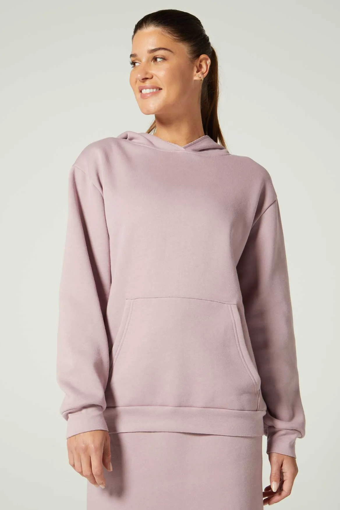 Desma Relaxed Hoodie Elderflower