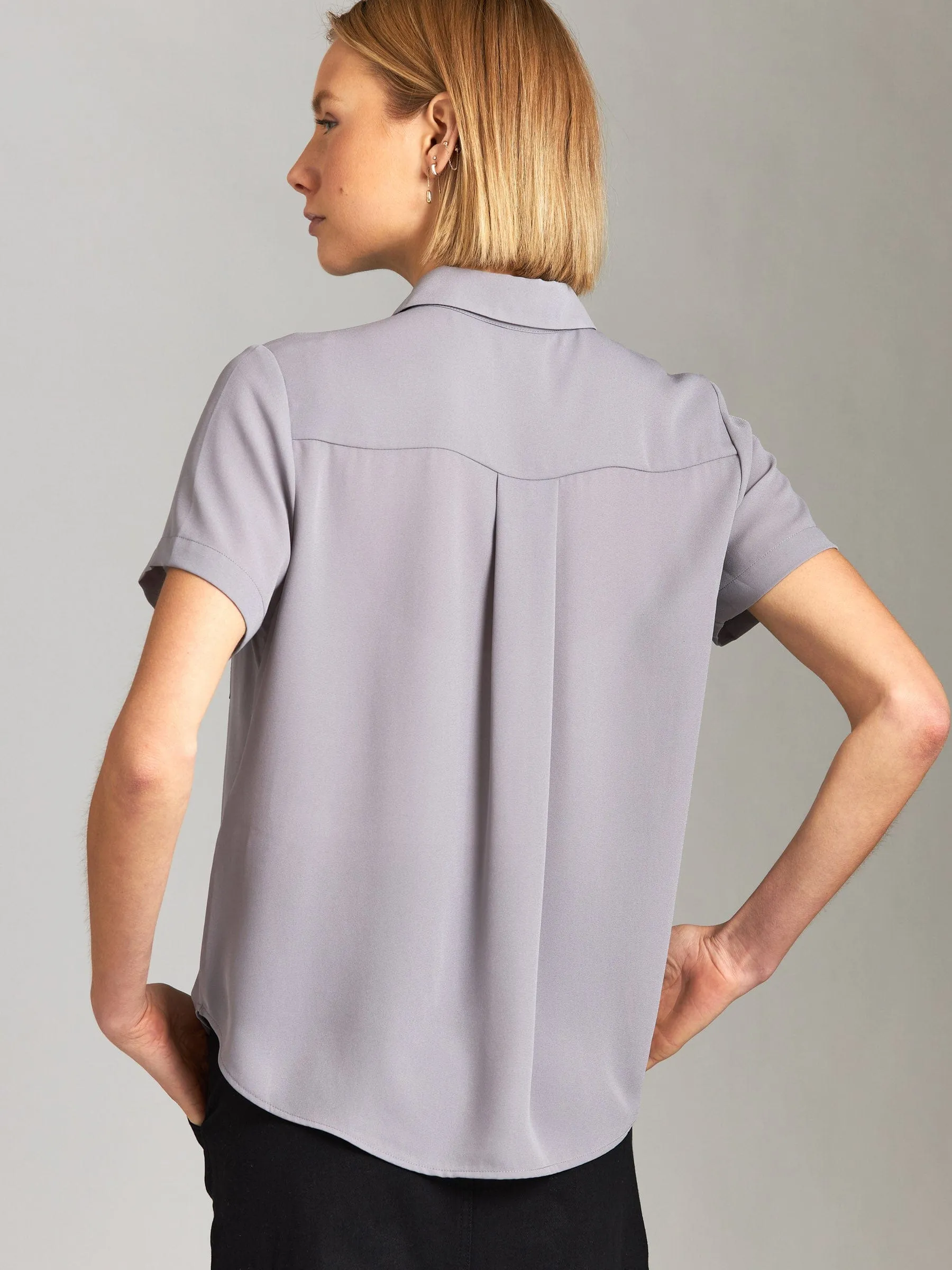 Dobby Karla Relaxed Blouse