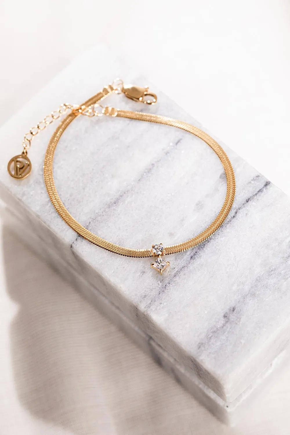 Dream Sleek Bracelet 14k Gold Plated