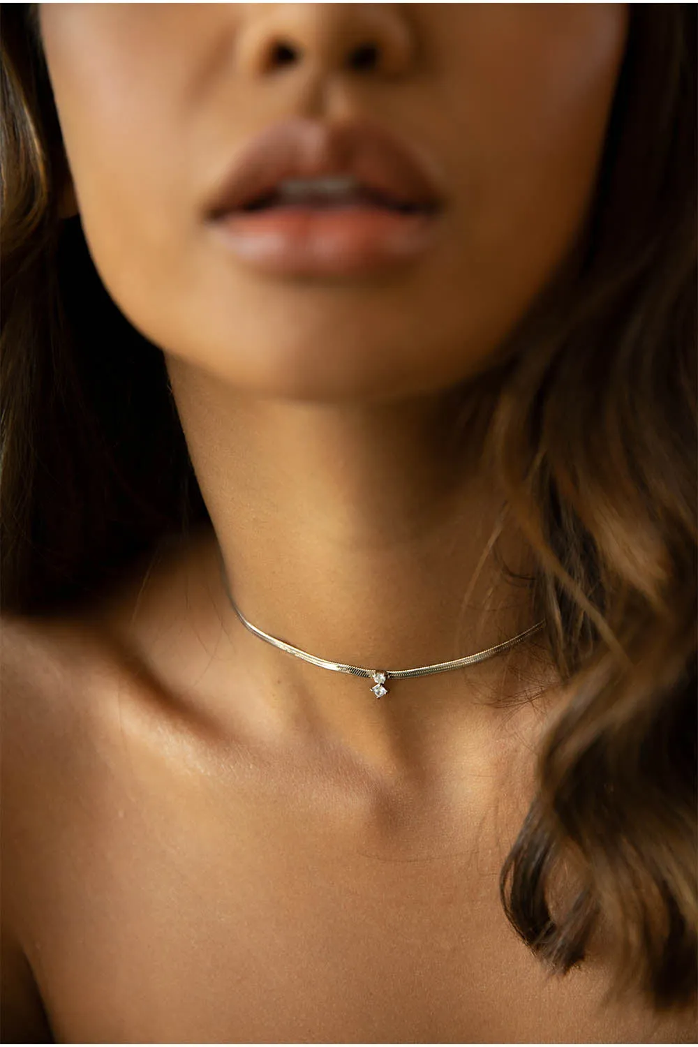 Dream Sleek Necklace Champagne