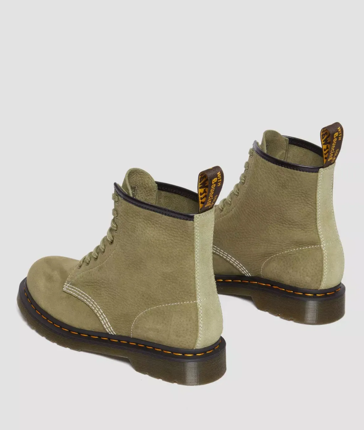 Dr.Martens 1460 Muted Olive Tumbled Nubuk 31695357