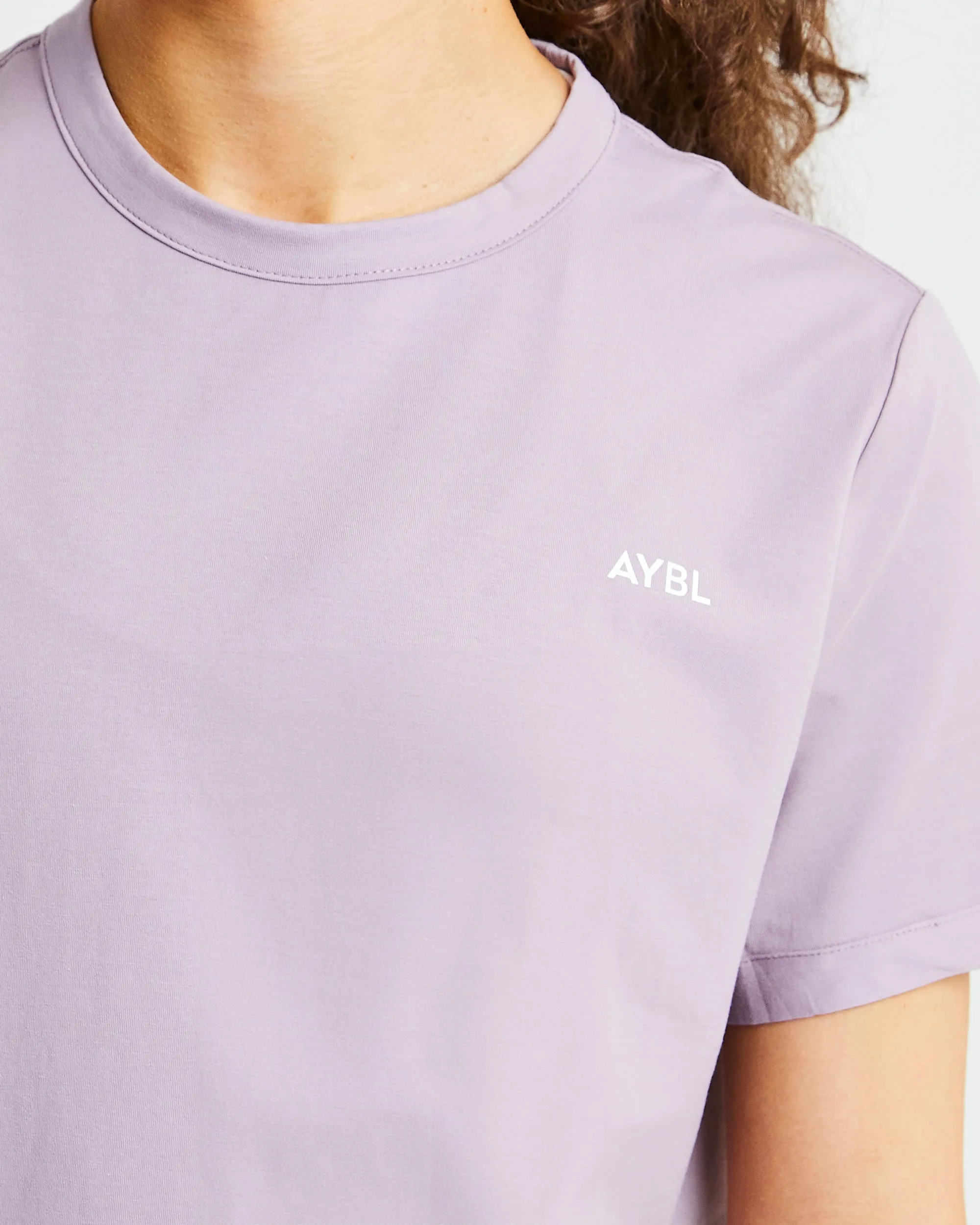 Everyday Relaxed T Shirt - Muted Mauve