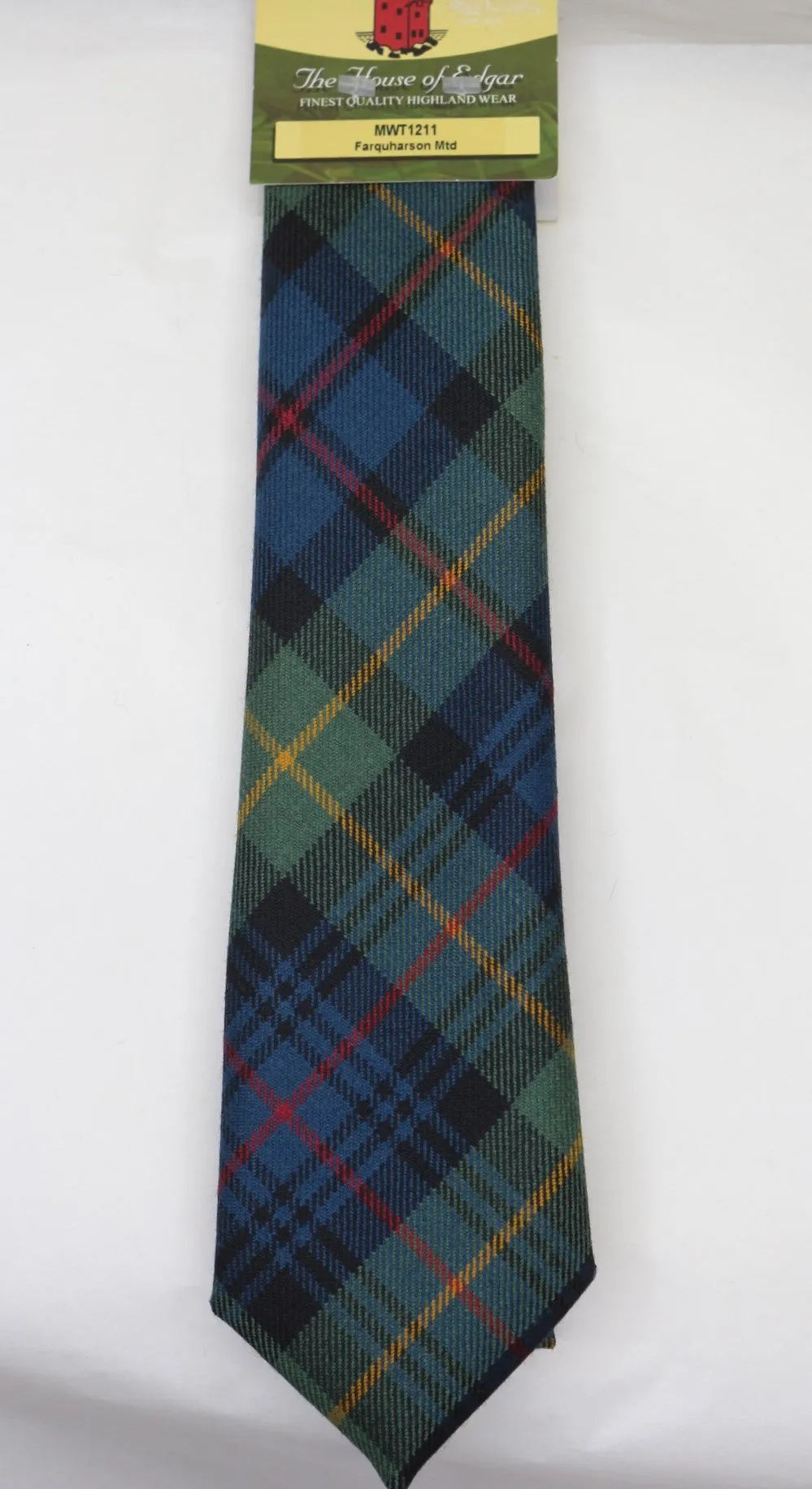 Farquharson Muted Tartan Tie