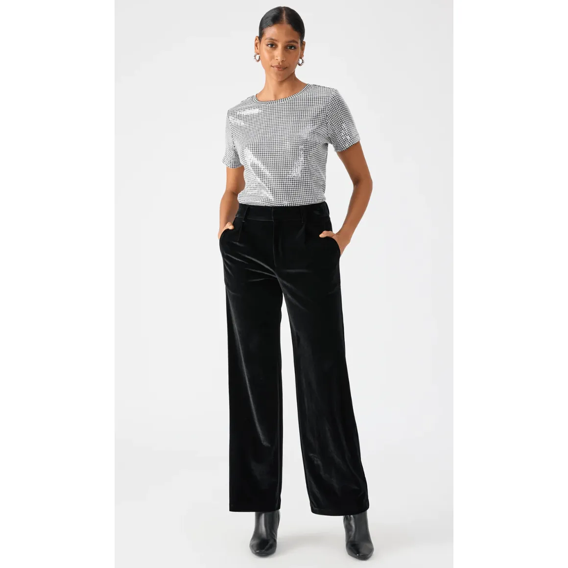 Faye Velvet Trouser