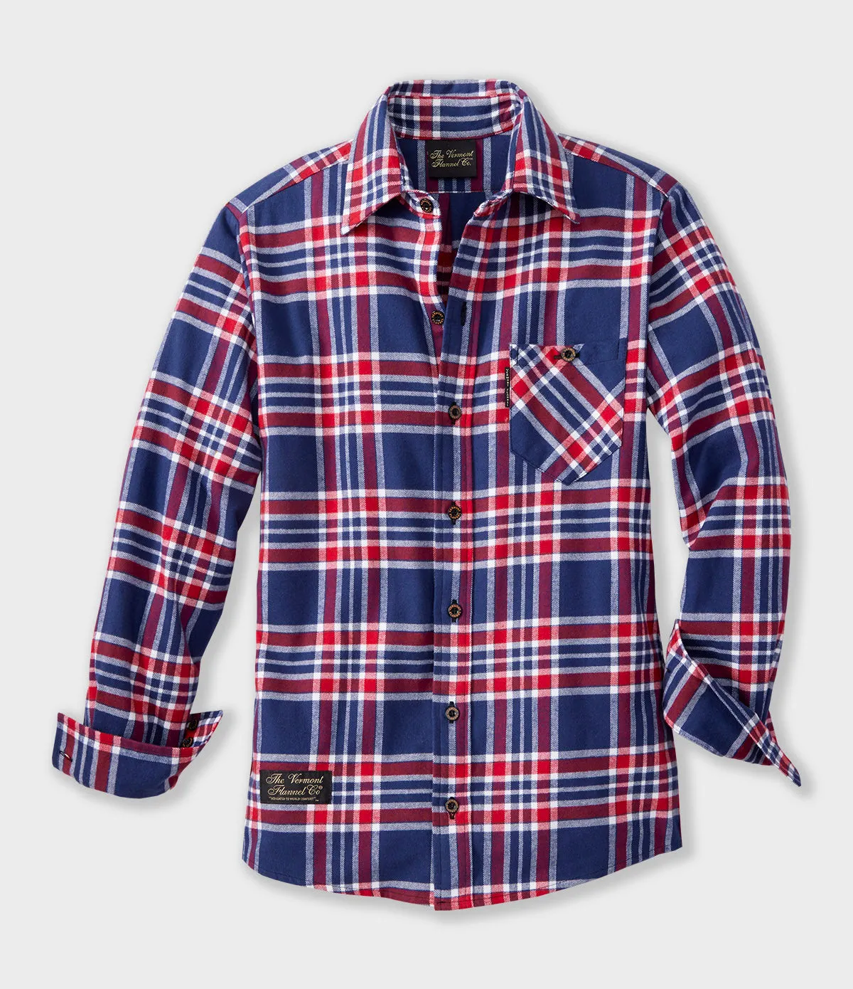 Fitted Flannel Shirt