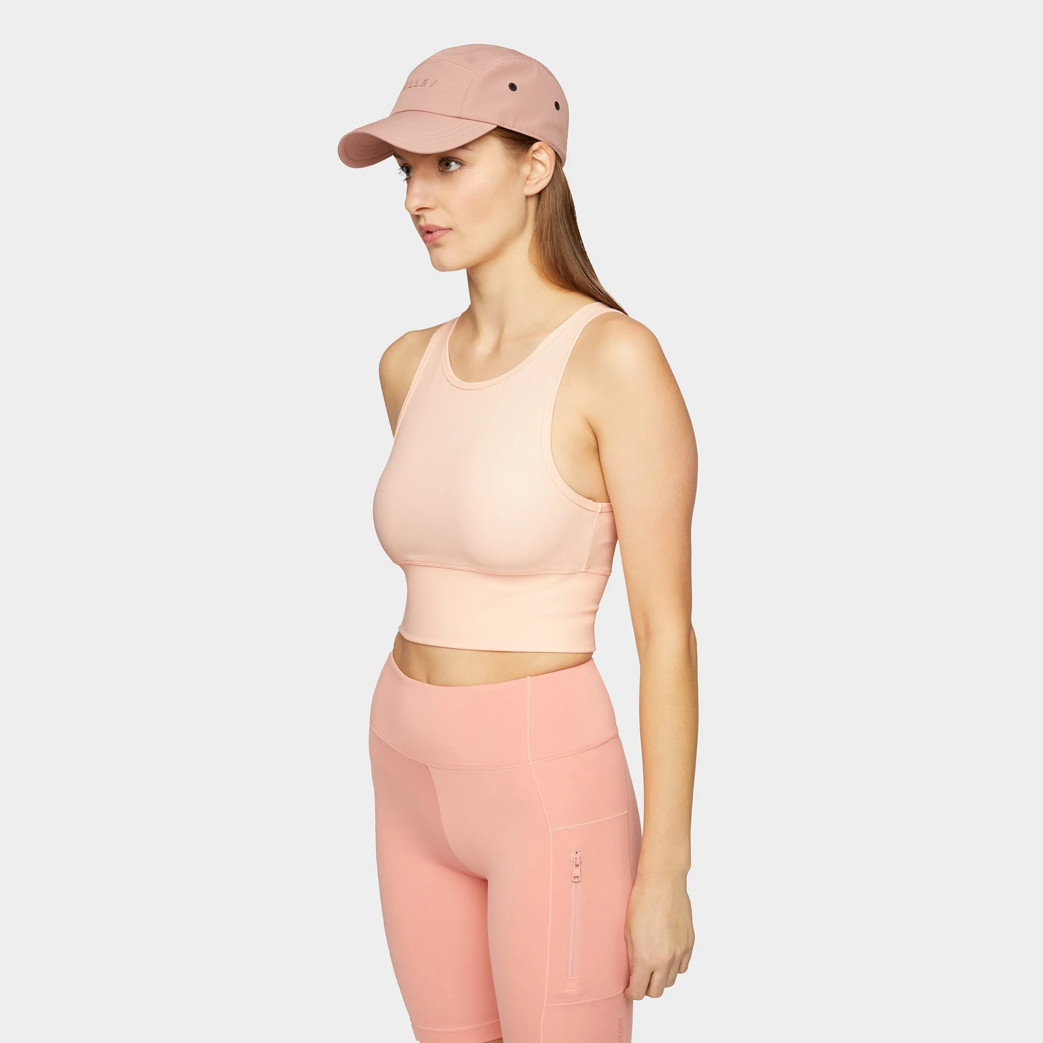 Fitted Rib Cropped Tank