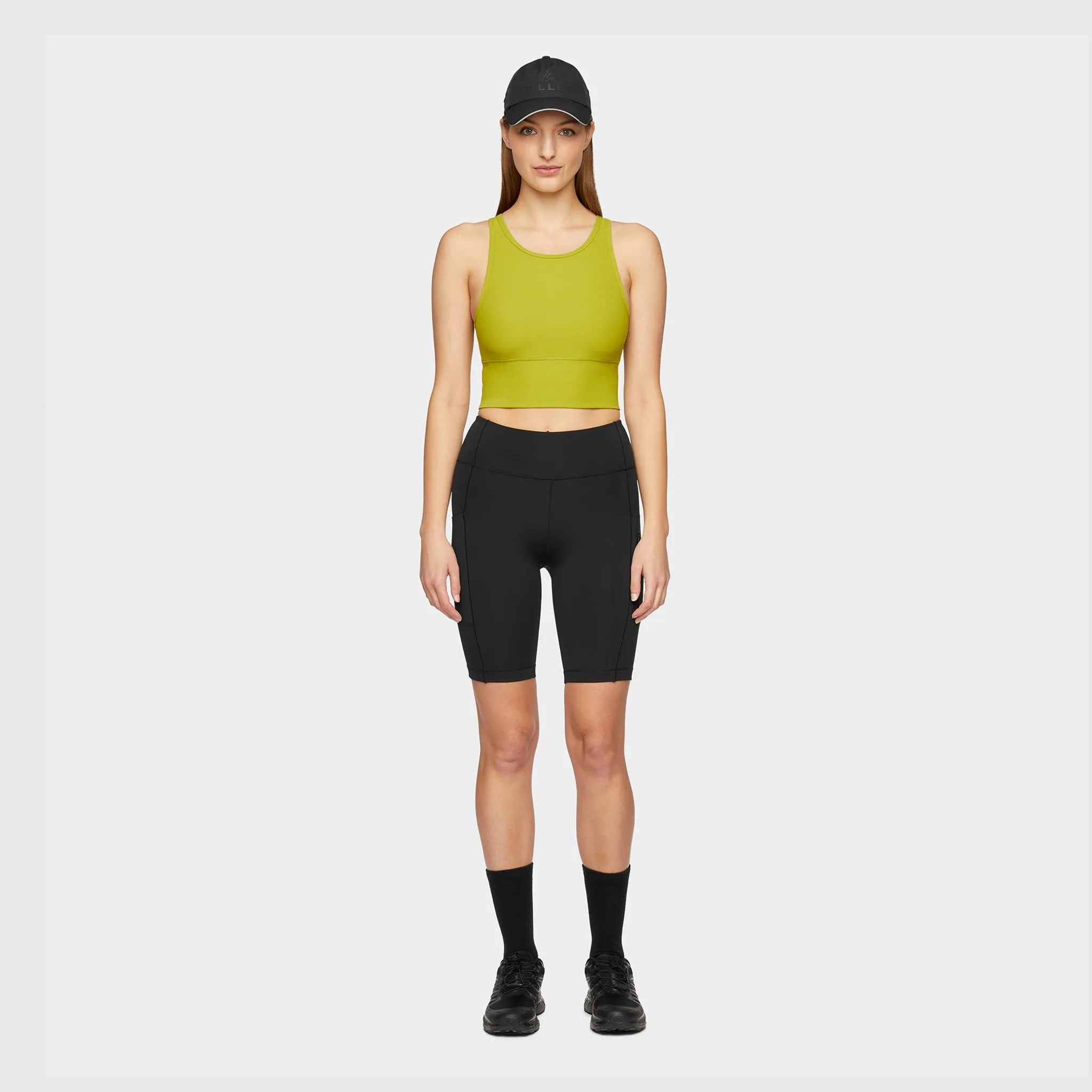 Fitted Rib Cropped Tank