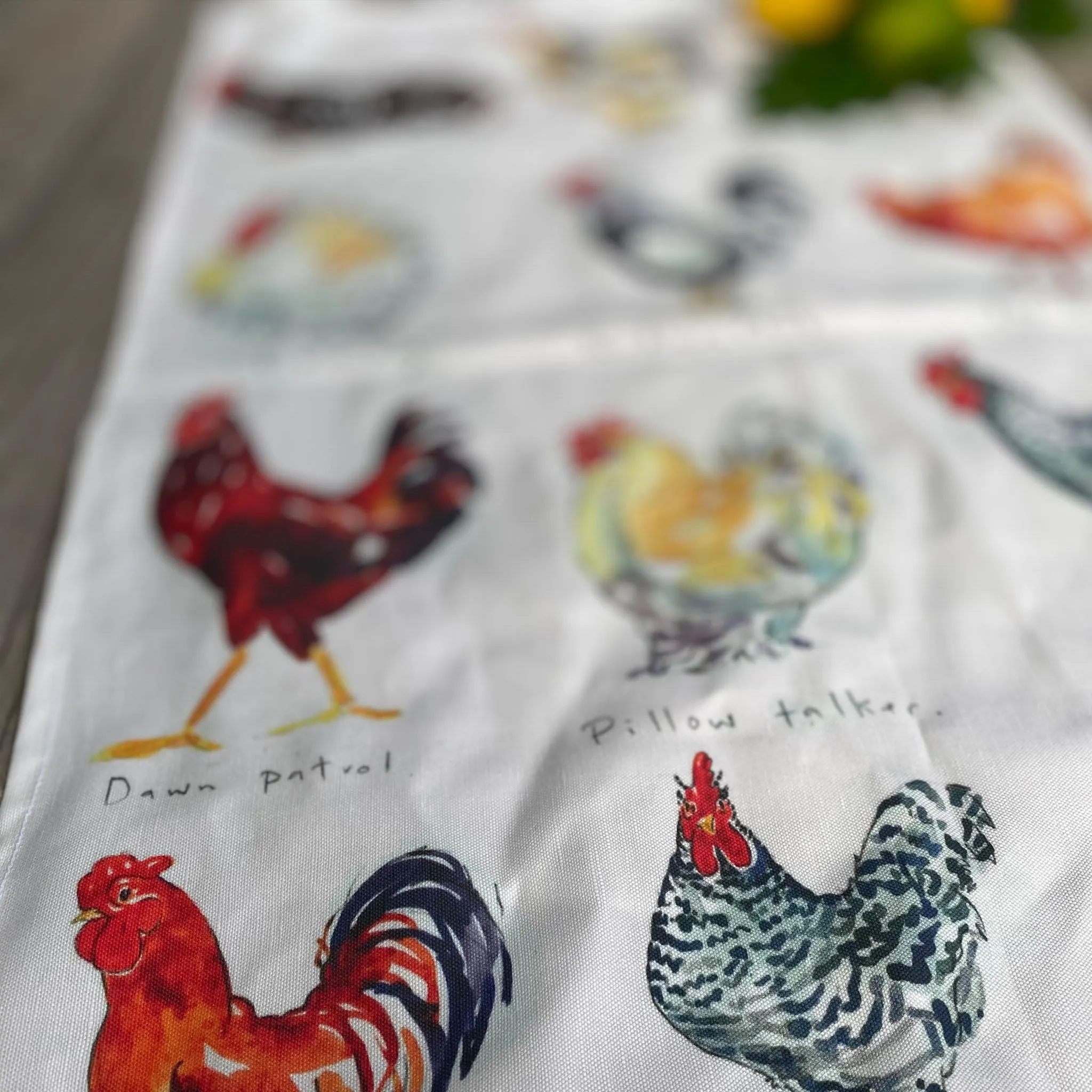 Funky Chicken Tea Towels