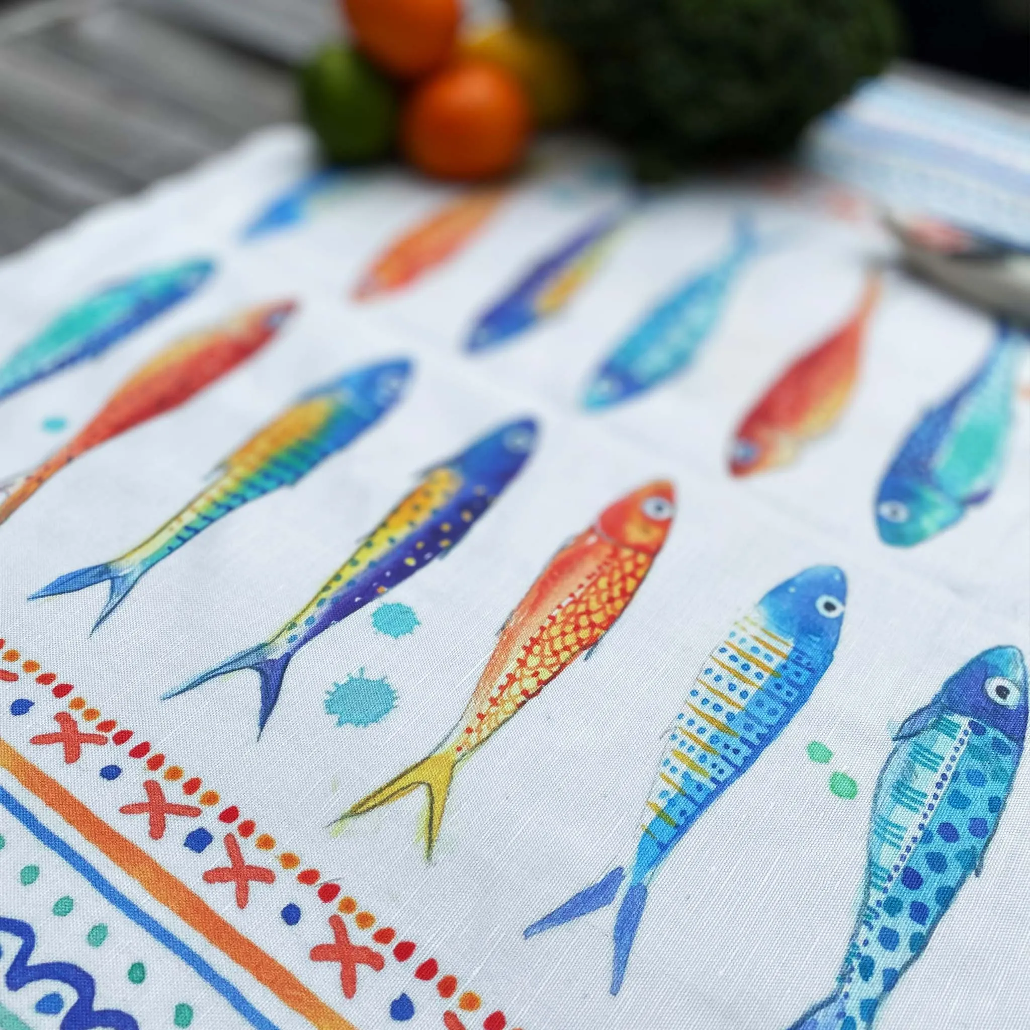 Funky Fish T Towel