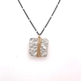 Funky Square Necklace (N596)