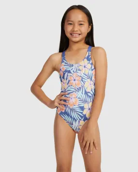 Girls Funky Palm One Piece One Piece Swim