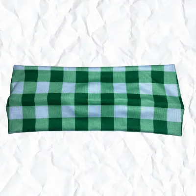 Green Gingham - Modern Jersey