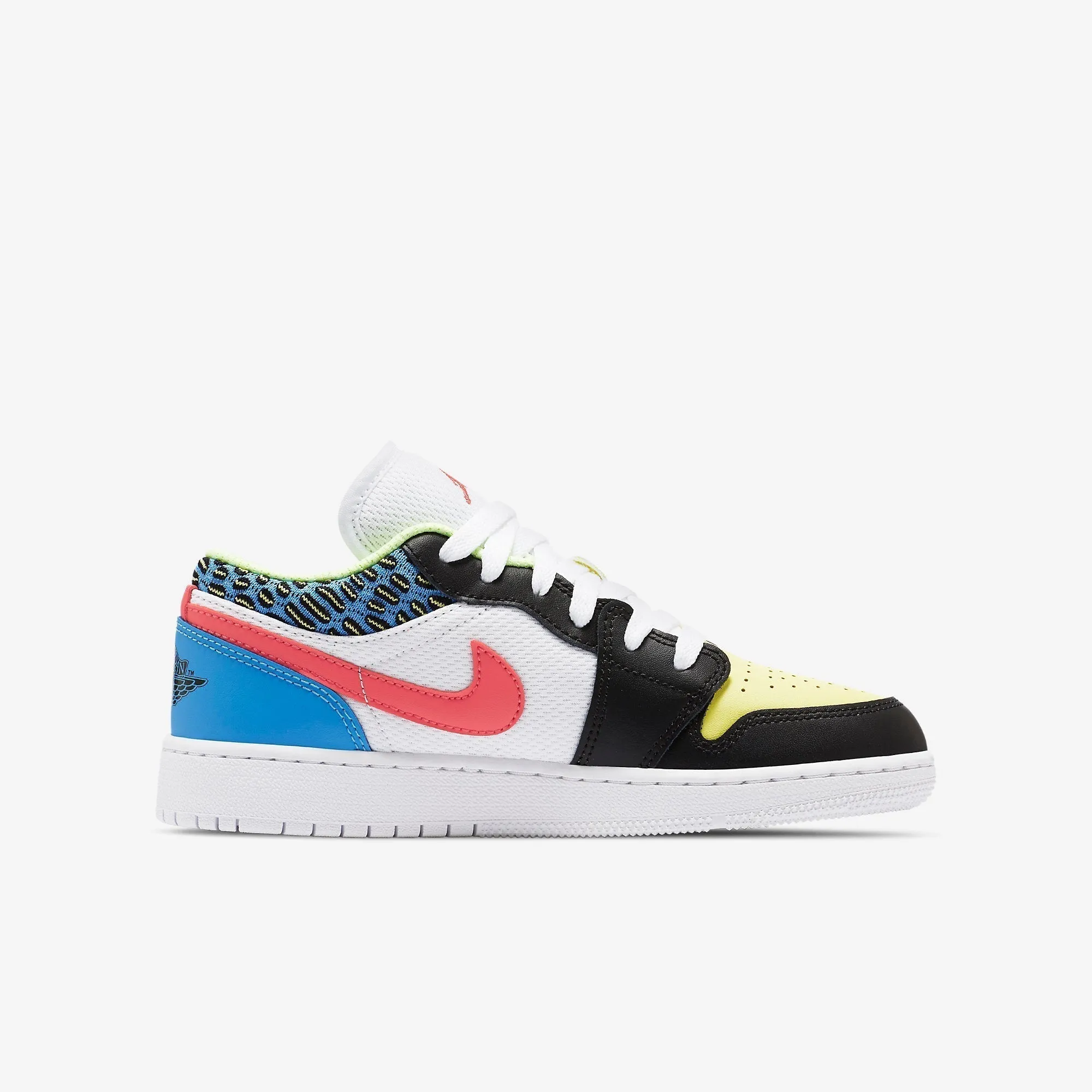 (GS) Air Jordan 1 Low 'Children's Art / Funky Patterns' (2021) DH5927-006