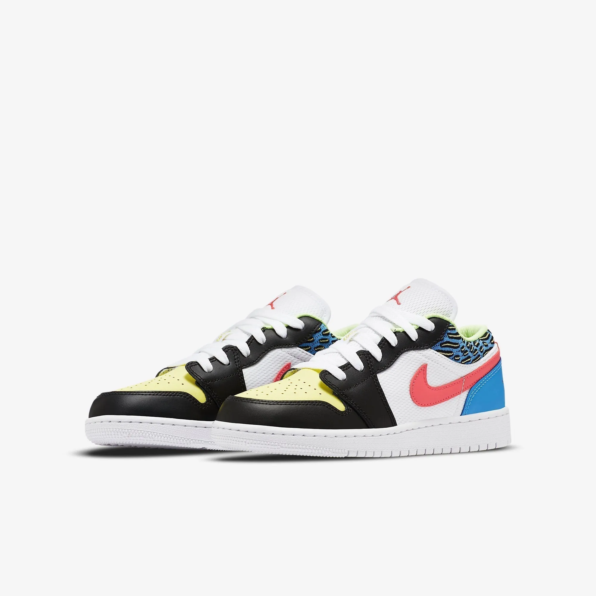 (GS) Air Jordan 1 Low 'Children's Art / Funky Patterns' (2021) DH5927-006