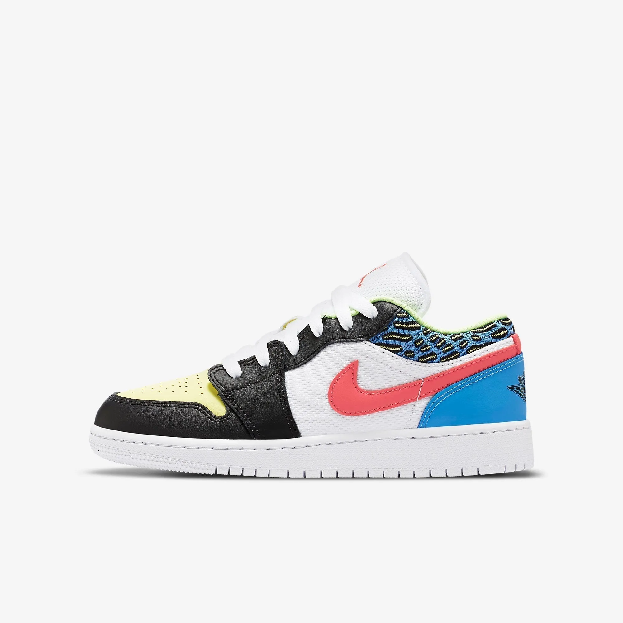 (GS) Air Jordan 1 Low 'Children's Art / Funky Patterns' (2021) DH5927-006