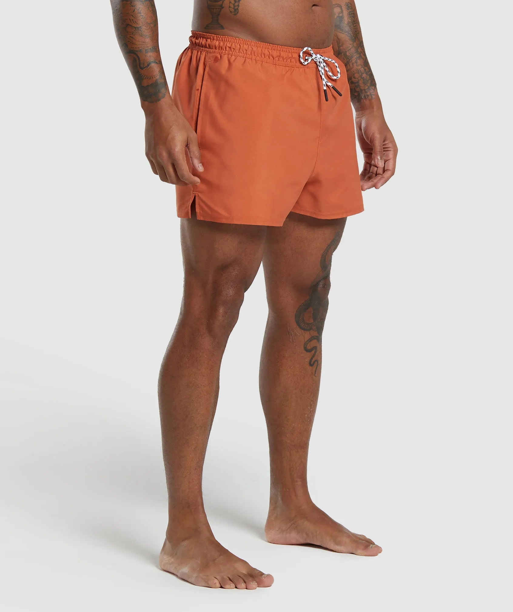 Gymshark 3" Swim Shorts - Muted Orange