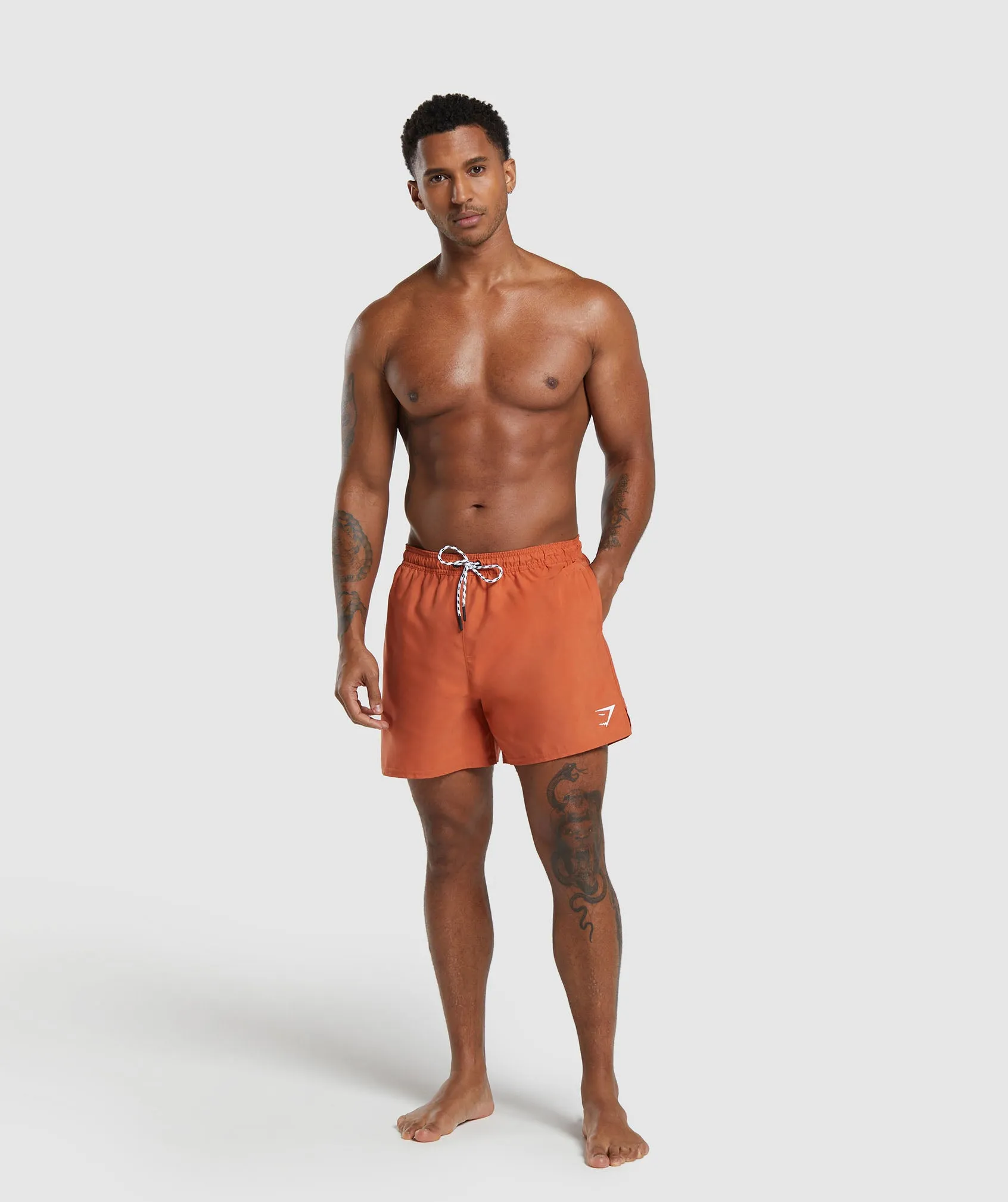 Gymshark 5" Swim Short - Muted Orange