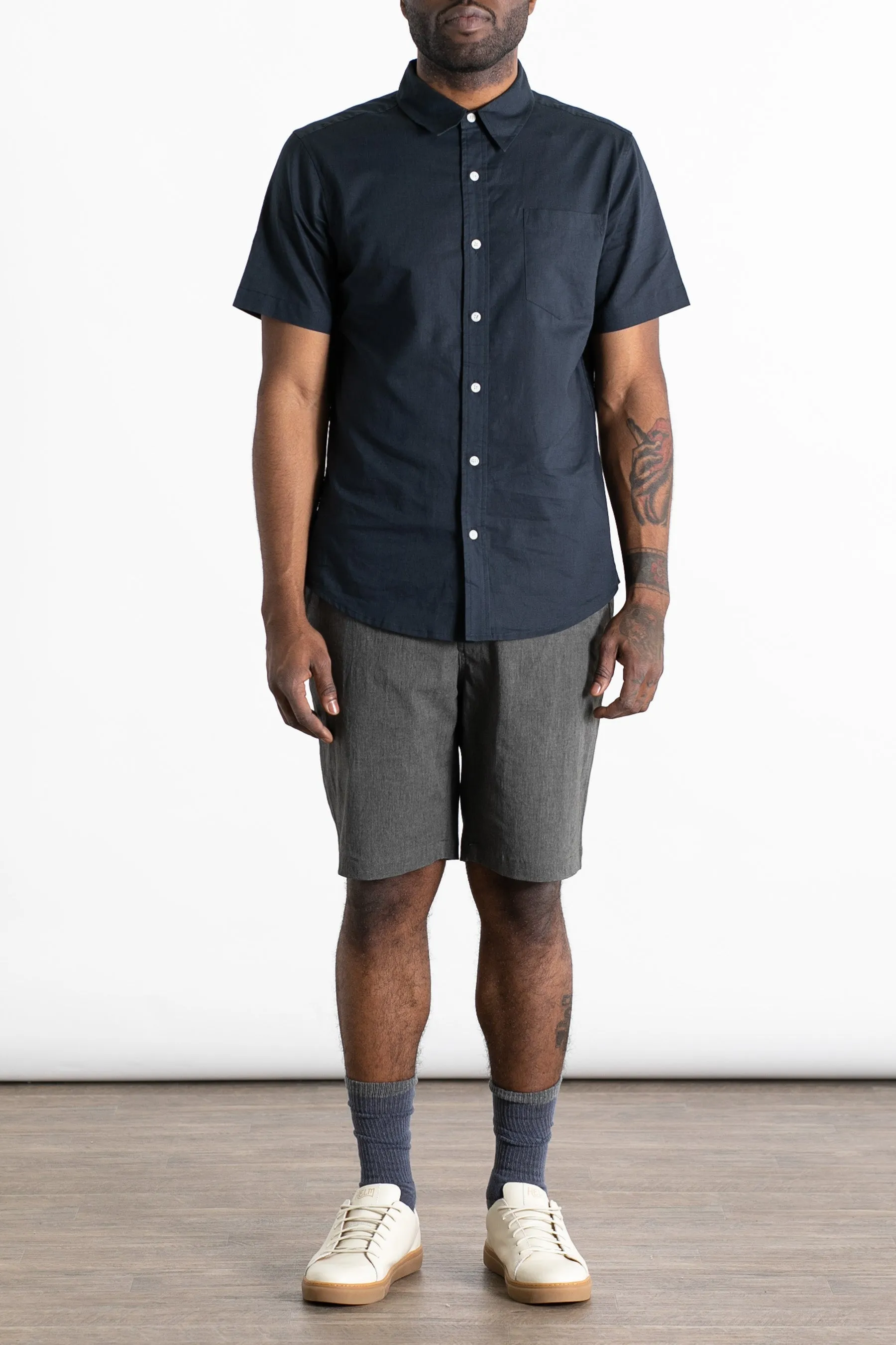 Harbor Slim Shirt / Black