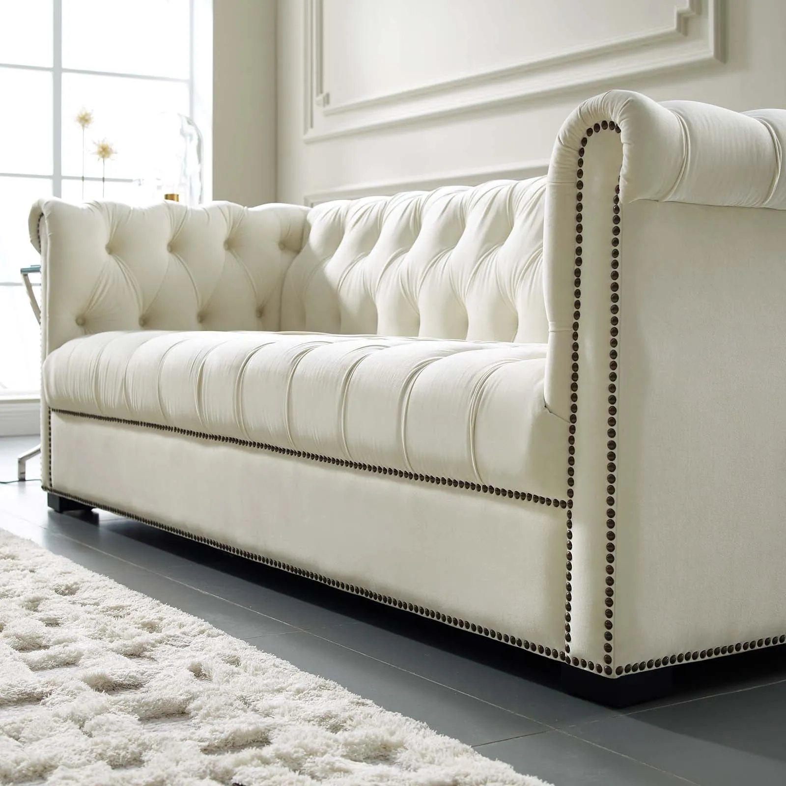 Heritage Performance Velvet Sofa