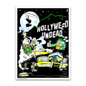 Hollyweed Velvet Poster